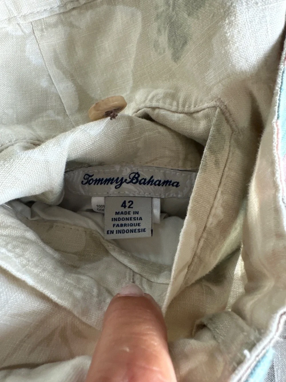 Tommy Bahama Reversible Linen Shorts
